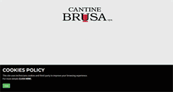 Desktop Screenshot of cantinebrusa.com